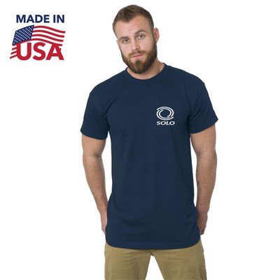 USA Made Big & Tall Heavyweight Crew Tee