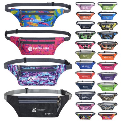 Custome Full Color Printed Fanny Pack