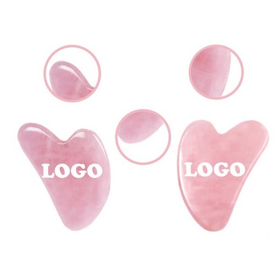 Facial Gua Sha Tool in Heart Design