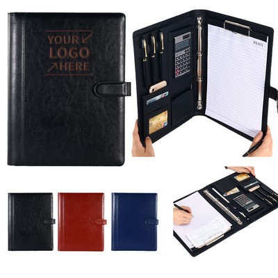 A4 Multifunction Business File Folder With Calculator