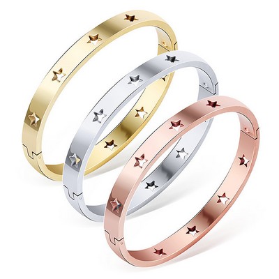 Titanium Steel Star Bracelet