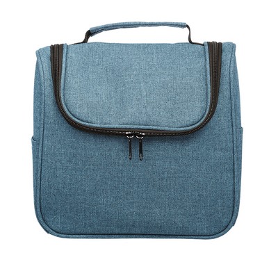 Road Trip Heathered Toiletry Bags
