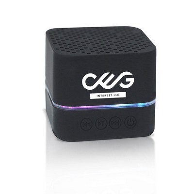 Waterproof Wireless Speaker with Light-up Logo