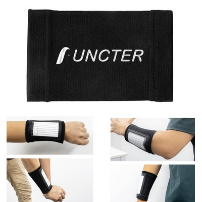 W/ PVC Window Tactical Book Rugby Wristband