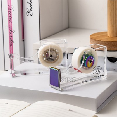 Acrylic Desktop Tape Dispenser