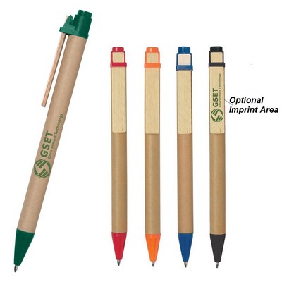 Eco-Inspired Paper Barrel Pen