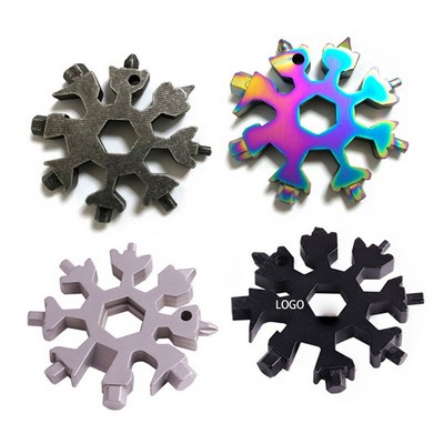 Multi-Function Snowflake Screwdriver Tool