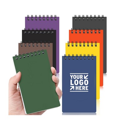 Waterproof Stone Paper Spiral Notebook