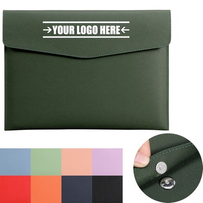 Waterproof Business A4 Leather File Bag Customized