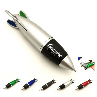 4 in 1 Rocket Shape Pen