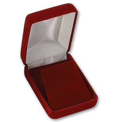 Van Buren Velour Metal Large Earring Flap Box