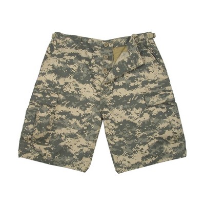 Camouflage B.D.U. Shorts - ACU Digital Camo