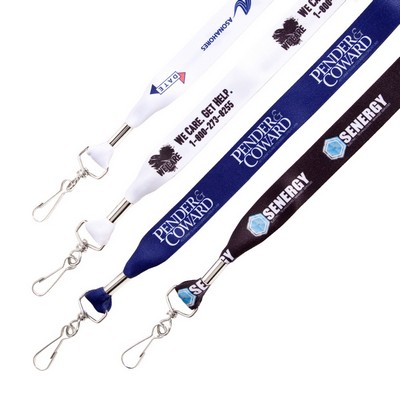 1" USA Dye Sublimated Lanyard