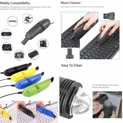 Promotek iBank® mini USB Vacuum Keyboard Cleaner