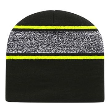 Cap America® USA Made Variegated Striped Beanie