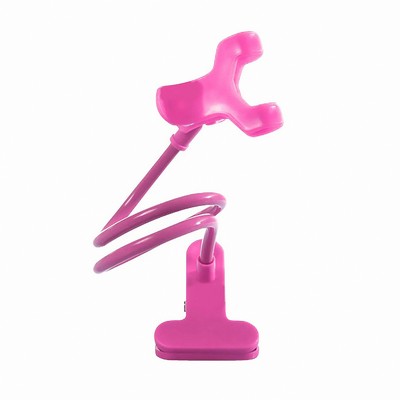 Adjustable Double Clip Phone Holder for Bed or Desk
