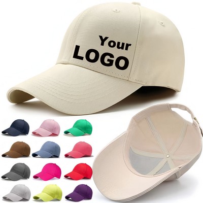 6 Panel Baseball Cap