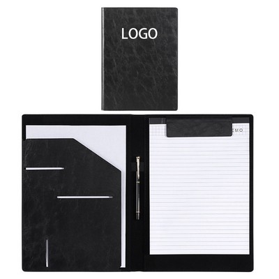 Leather Clipboard Folder Portfolio