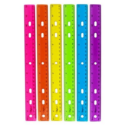 BigBox Rulers, Assorted, 12 (Case of 144)