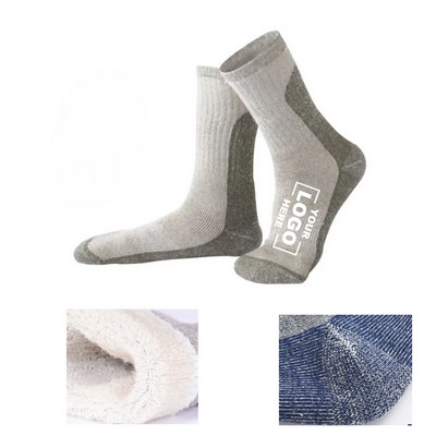 Wool Hiking Crew Socks