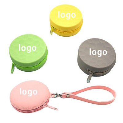 Round Silicone Coin Purse