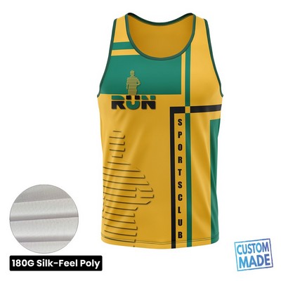 Unisex and Kids' Sublimation Classic Tank Top - 180G Silk-Feel