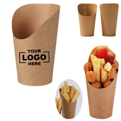 Disposable Paper French Fry Holders