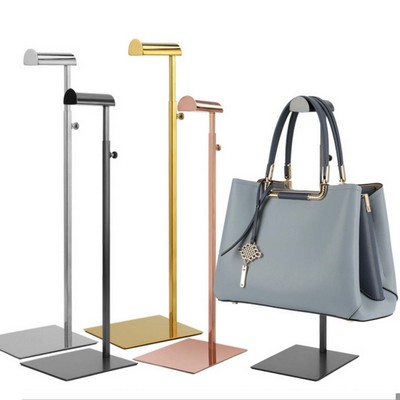 Free Standing Display Stand with Single Hook for Bag Display