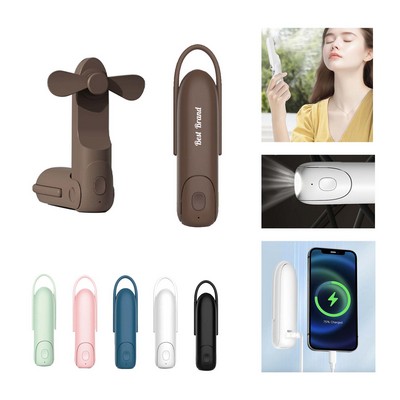 3 In 1 Rechargeable Hand Fan
