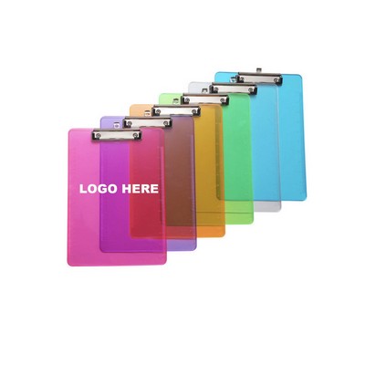 Clear Colored Clipboards