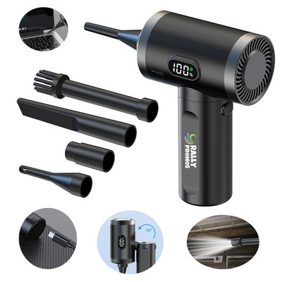 Vacuum Air Blowing Cleaner With LCD Digital Screen