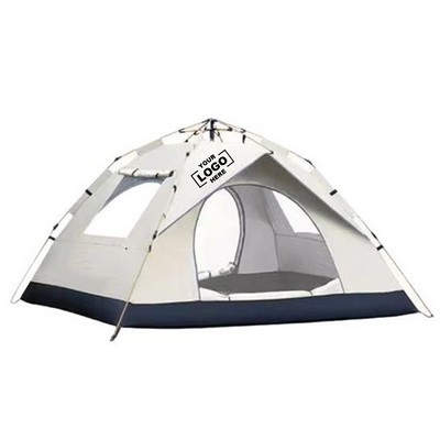 4-Person Waterproof Camping Tent with Easy Setup