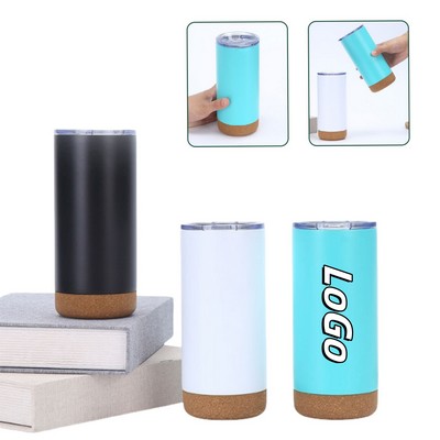 16OZ Car Cup With Cork Bottom