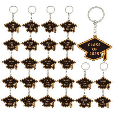 Personalized Acrylic Graduation Cap Keychain