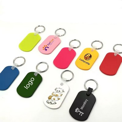 Soft Oval Hotel Key Tag