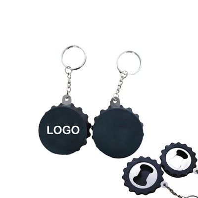 Bottle Cap Opener Keychain