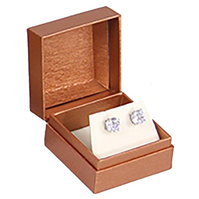 Self-Wrapped Paper Earring Box