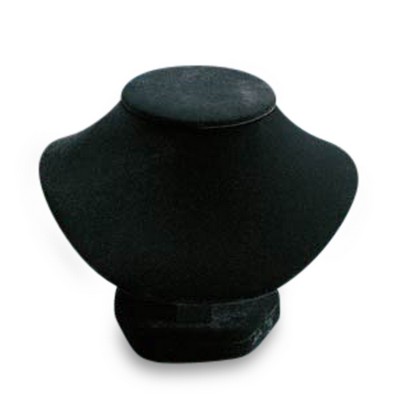 Black Medium Wood Neckform Stand