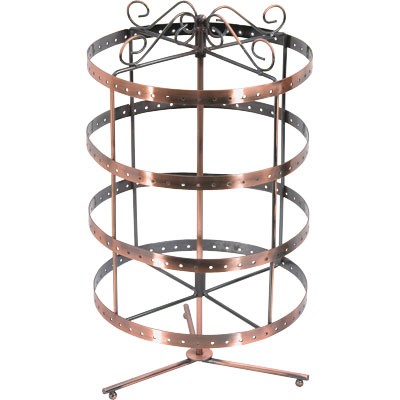 Copper/Metal Rotating Earring Display