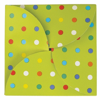 Party Dots Gift Card Folder