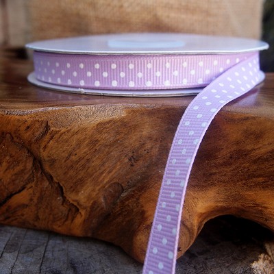 Grosgrain Ribbon w/Swiss Dots