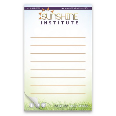Paper Note Pad 3 1/2 x 5 1/2, 50 pages 4CP