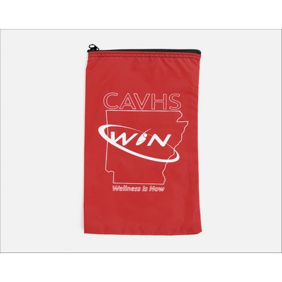 Short Top Zipper Bank Bag (7"x 8.5")