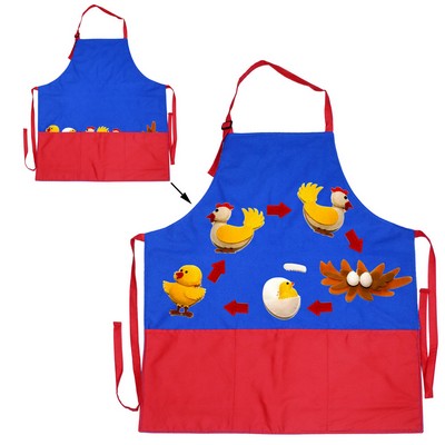 Color Block Teacher Apron
