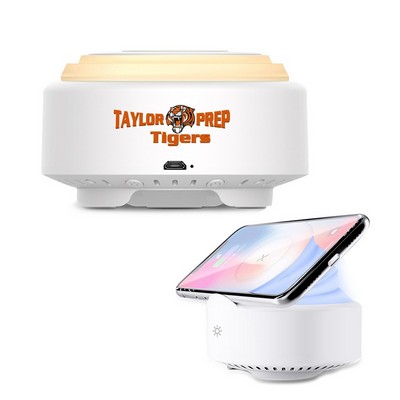 Selene Night Light Bluetooth Speaker with Wireless Charger-5W