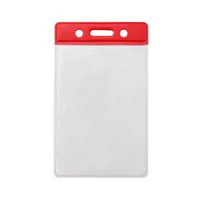 Vertical Top Load Color Bar Badge Holder