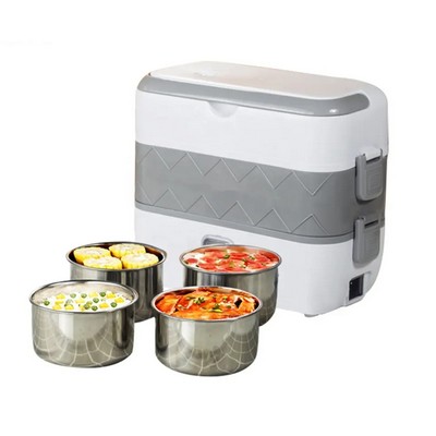 Electric Heating Food Warmer Thermal Insulation Lunch Box