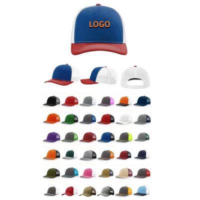 High Quality Mesh Embroidered Trucker Hat