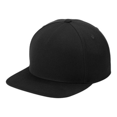 Sport-Tek® Yupoong Premium 5 Panel Snapback Cap