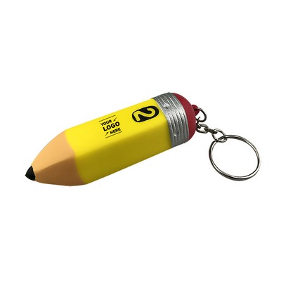 Pencil Stress Reliever Toy With Key Chain